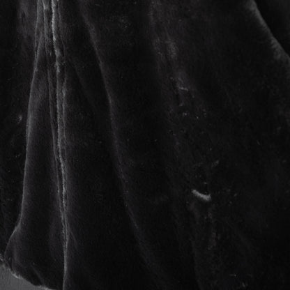 Drizzler Fur Jacket BLACK