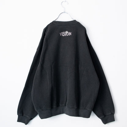 VISION STREET WEAR ピグメントメタルサークルトレーナー CHARCOAL