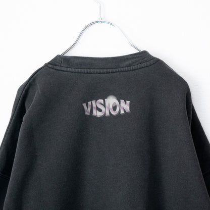 VISION STREET WEAR ピグメントメタルサークルトレーナー CHARCOAL