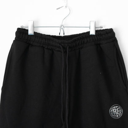VISION STREET WEAR メタル発泡ロゴ スウェットパンツ BLACK
