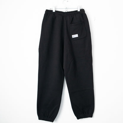 VISION STREET WEAR メタル発泡ロゴ スウェットパンツ BLACK