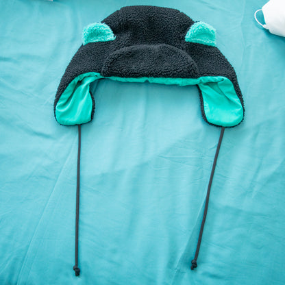 ACDC RAG FutureTrip Y3K Boa Material Bear Ear Cap BLACK