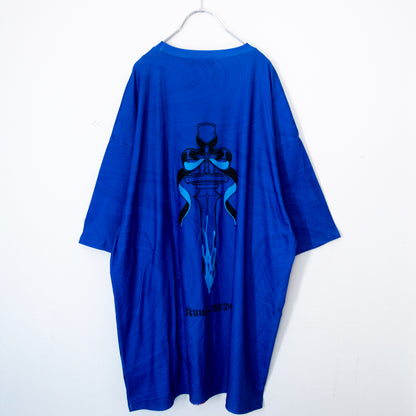 ACDC RAG x kuua HELL T-shirt BLUE