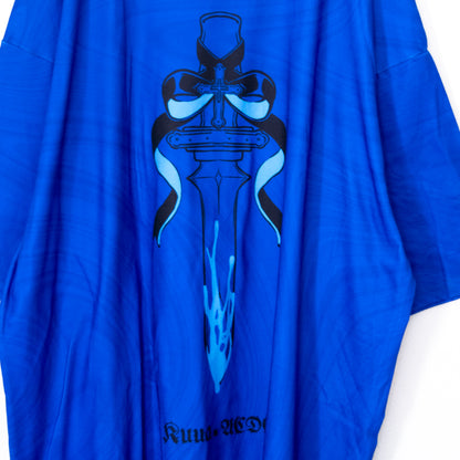 ACDC RAG x kuua HELL T-shirt BLUE