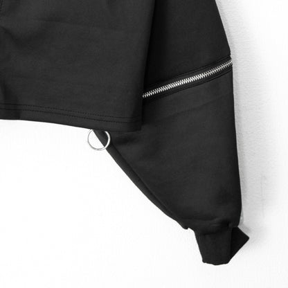 ACDC RAG 渦雷 CYBER PUNK ZIP スウェットトップ BLACK