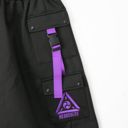 ACDC RAG CYBER PUNK Shorts BLACK PURPLE