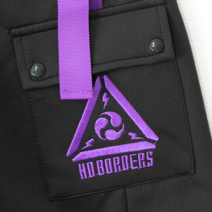 ACDC RAG CYBER PUNK Shorts BLACK PURPLE