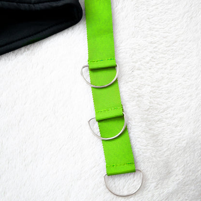 ACDC RAG Uzurai CYBER PUNK Cat Ear Hat BLACK GREEN