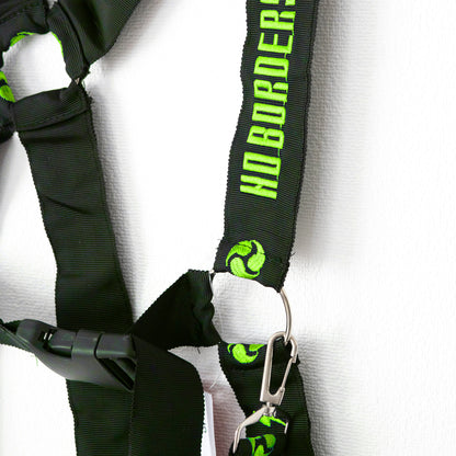 ACDC RAG 渦雷 CYBER PUNK ハーネス BLACK GREEN