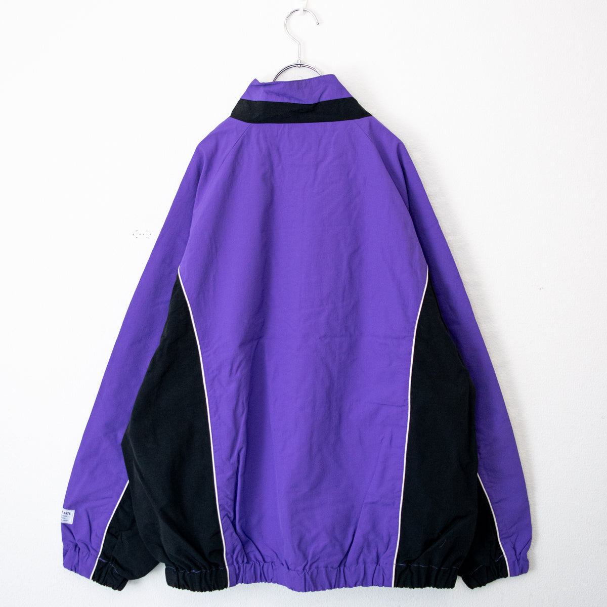 VISION STREET WEAR Raglan Track Jacket in Violet Purple