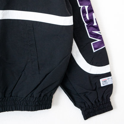 VISION STREET WEAR ナイロンモータージャケット BLACK