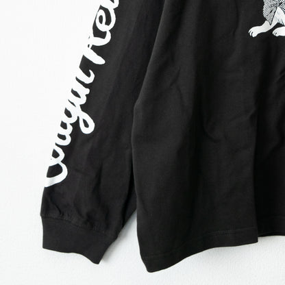 404 NOT FOUND by Gummy ビッグシルエット 長袖Tシャツ ロンT CHARCOAL