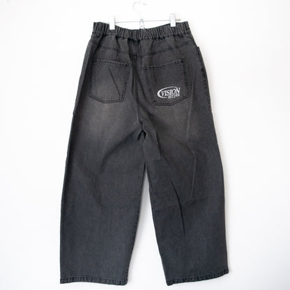 VISION STREET WEAR クラッシュ デニムパンツ LIGHT GRAY