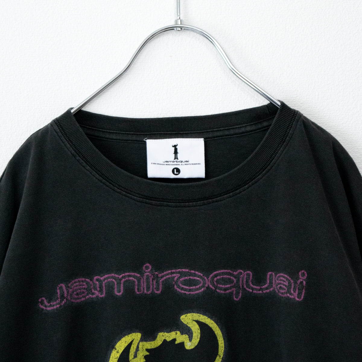 Jamiroquai ジャミロクワイ ロゴ Tシャツ BLACK