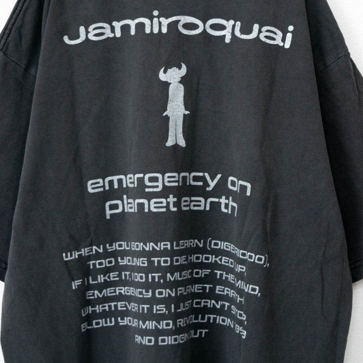 Jamiroquai ジャミロクワイ ロゴ Tシャツ BLACK