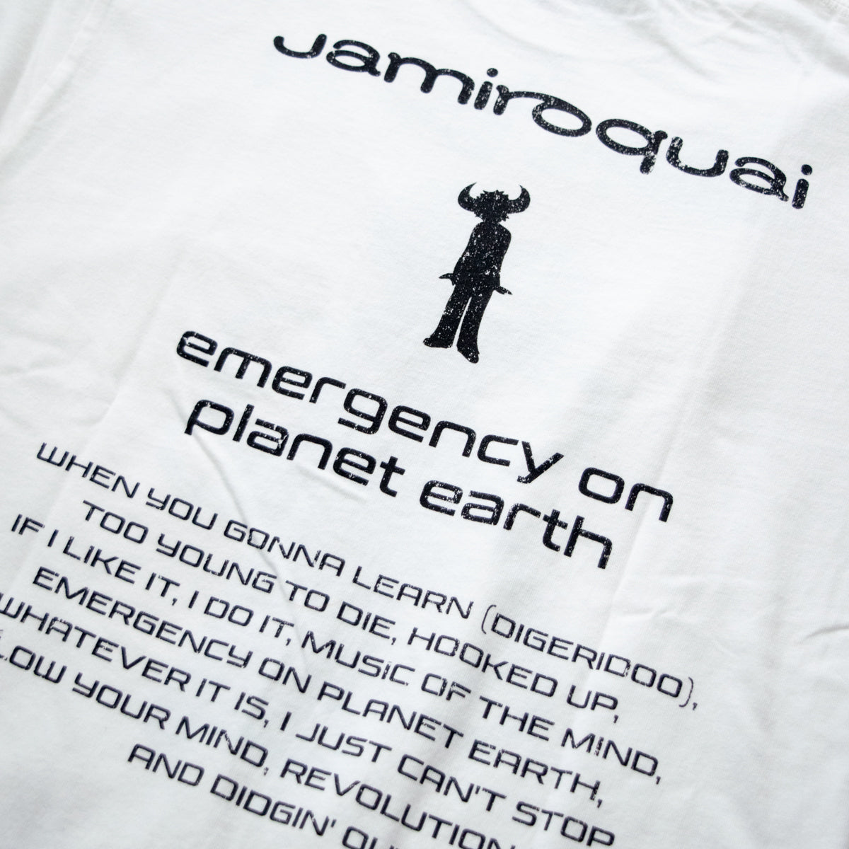 Jamiroquai Logo T-shirt WHITE