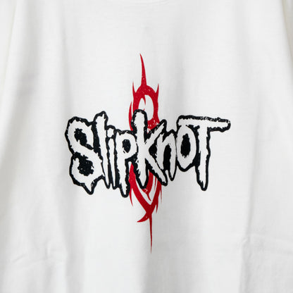 Slipknot スリップノット ロゴTシャツ Tシャツ WHITE