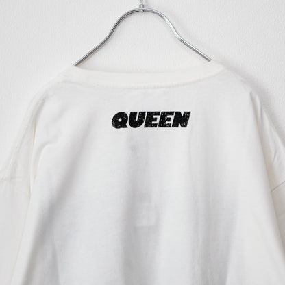 QUEEN クイーン フォト ロゴ Tシャツ WHITE