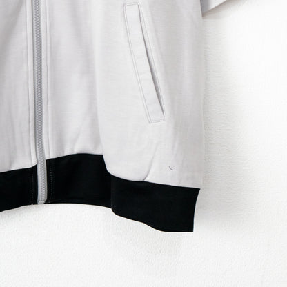 VISION STREET WEAR 接触冷感ポンチ半袖トラックジャケット GRAY