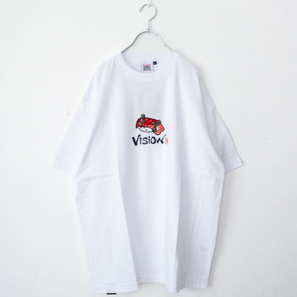 VISION STREET WEAR 寿司 スケートボード 半袖 Tシャツ WHITE Aまぐろ