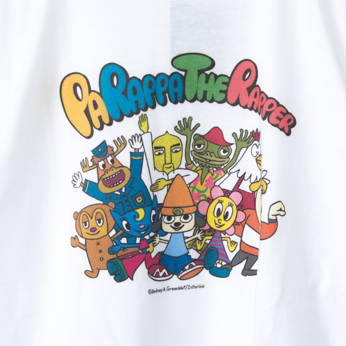 PaRappa the Rapper T-shirt WP-013-05 WHITE All Star