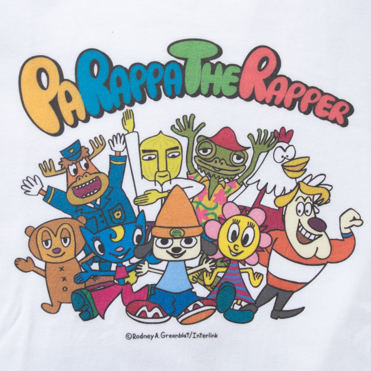 PaRappa the Rapper T-shirt WP-013-05 WHITE All Star