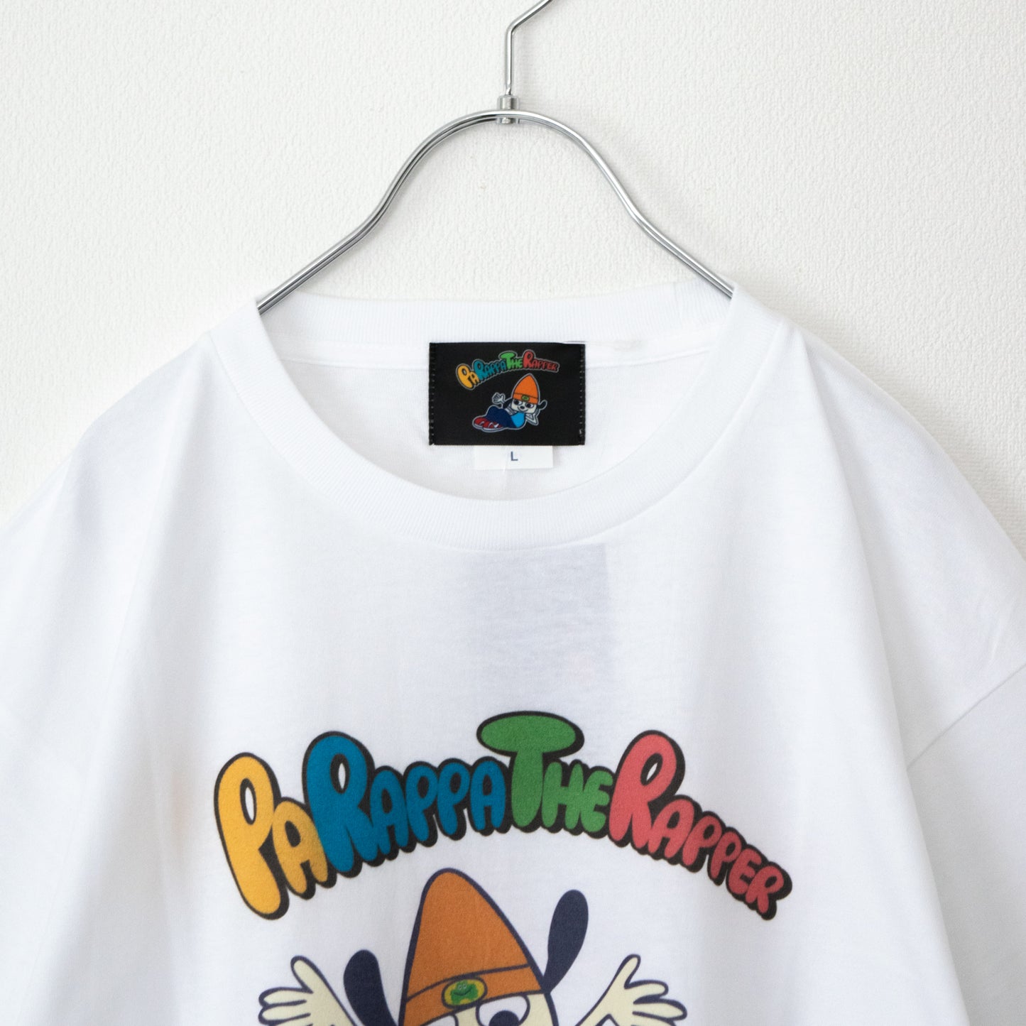 PaRappa the Rapper T-shirt WP-013-03 WHITE Skateboard