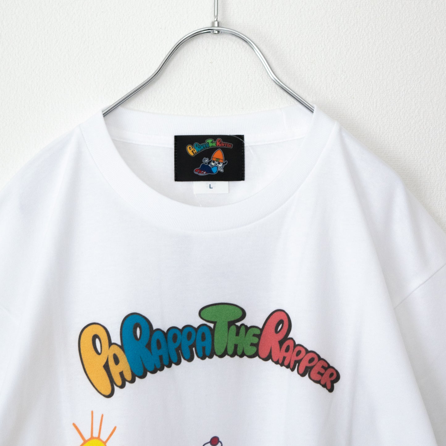 PaRappa the Rapper T-shirt WP-013-02 WHITE Ice Cream