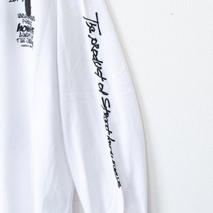 SEQUENZ O.G COLLAGE PUFF プリント ロンT WHITE