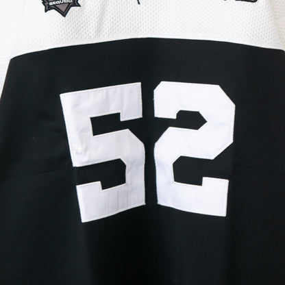 SEQUENZ SQNZ FOOTBALL SHIRT ゲームシャツ BLACK