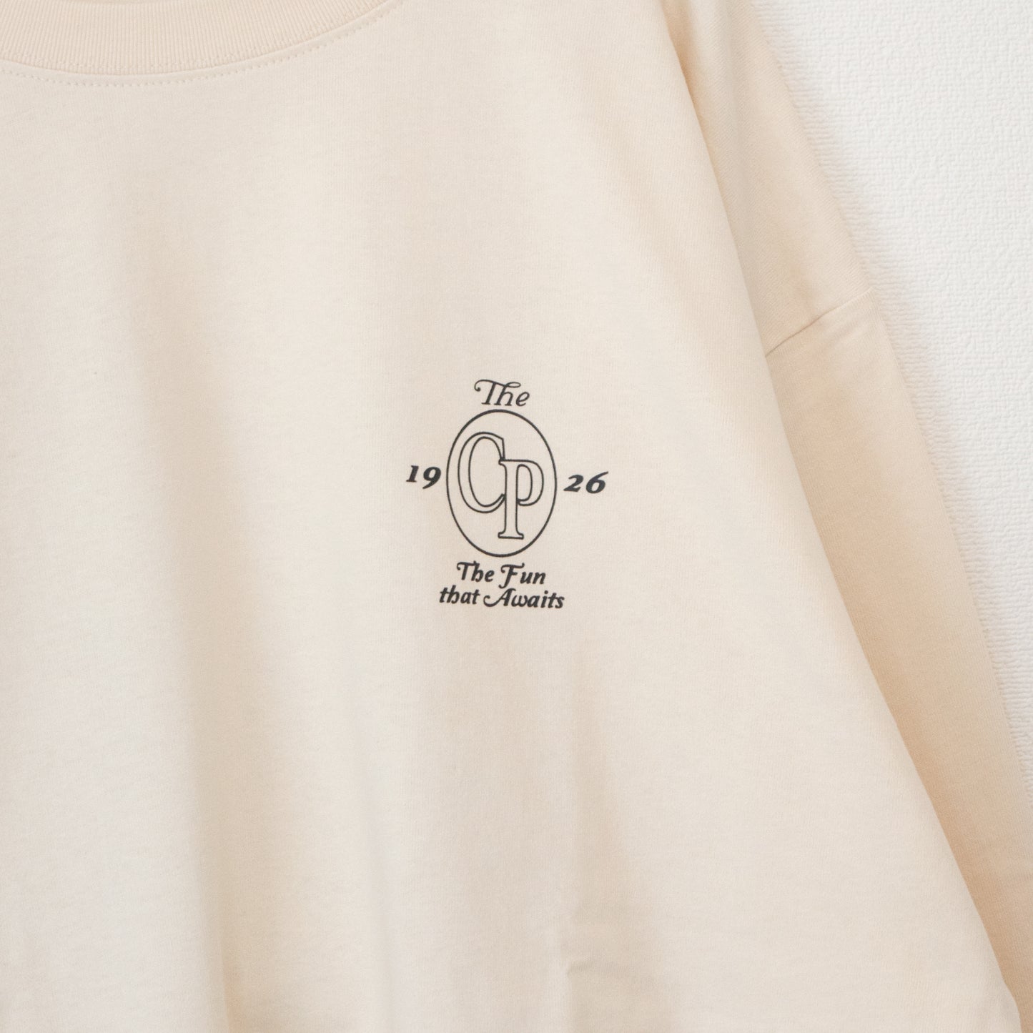 POWER TO THE PEOPLE Cat Embroidery Shirt OFF WHITE