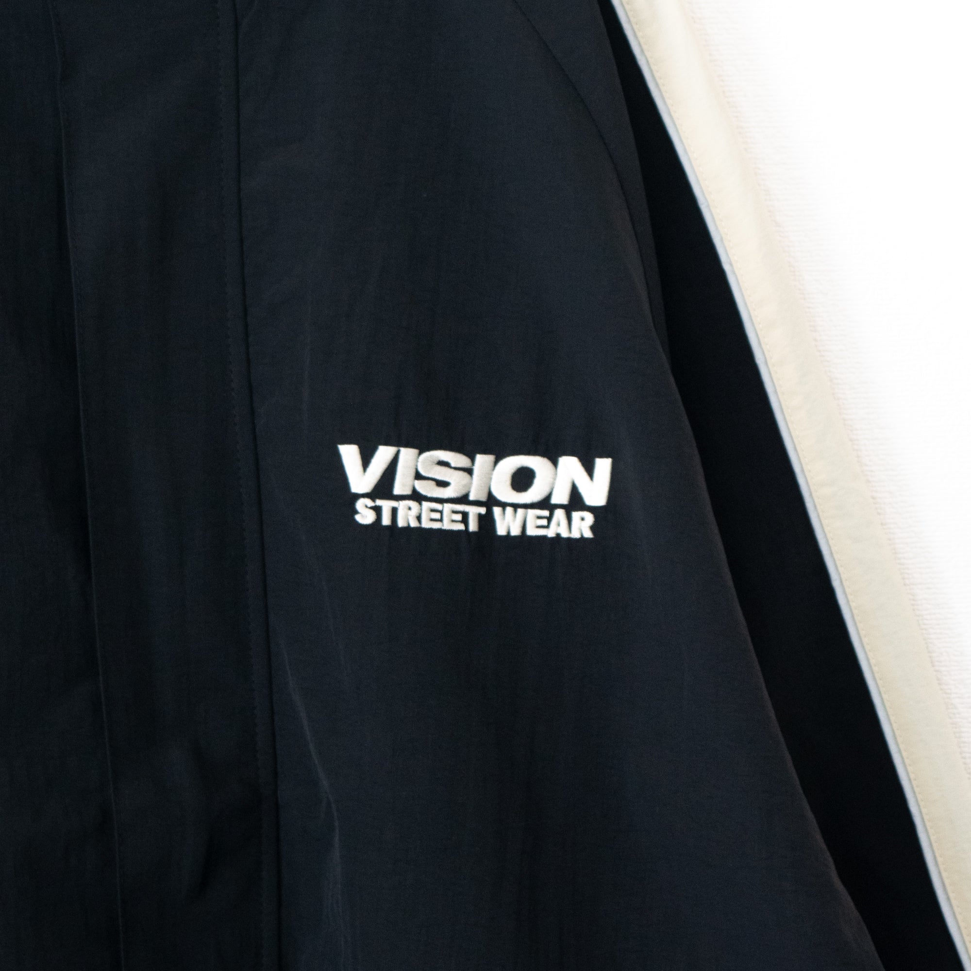 VISION STREET WEAR リフレクターナイロンジャケット BLACK