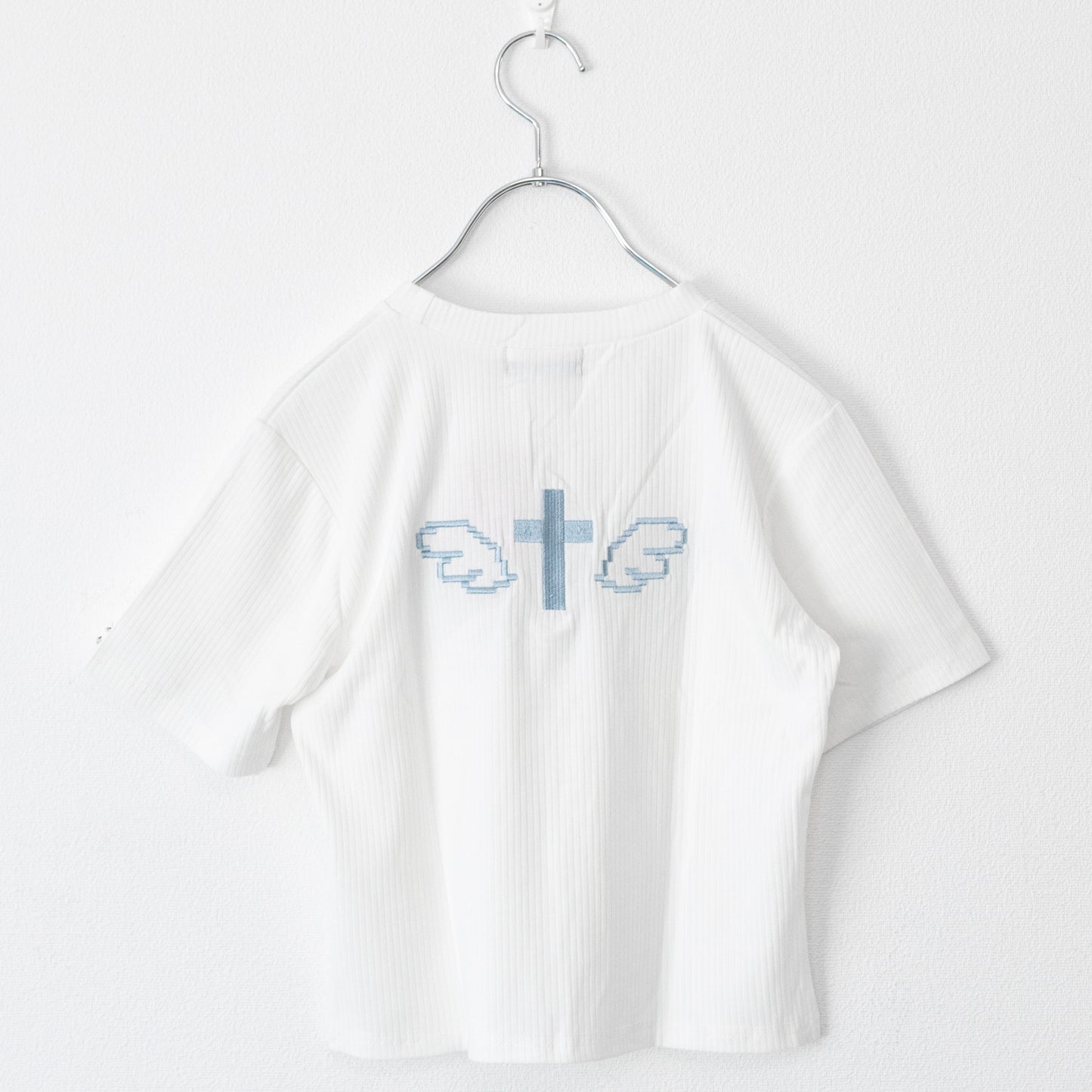 ACDC RAG ドットネコ チビ Tシャツ WHITE