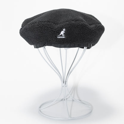KANGOL PLUSH BERET 107169015 BLACK