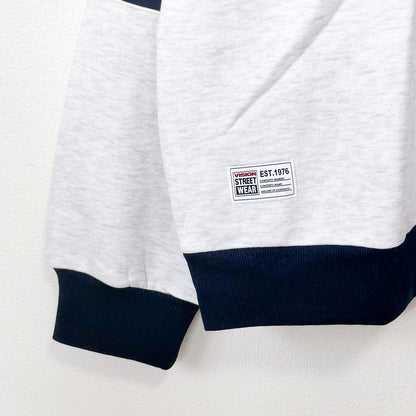 VISION STREET WEAR 裏起毛ホッケートレーナー GRAY グレー