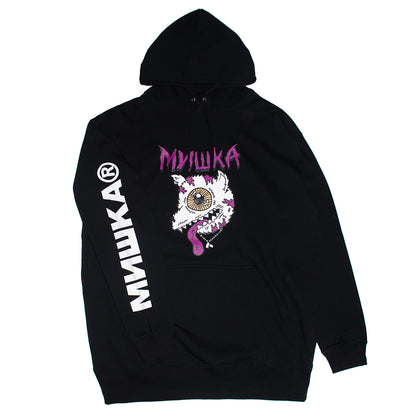 MISHKA RABIES HOODIE Pullover Hoodie BLACK/MICHO-01BLK