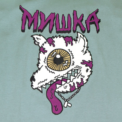 MISHKA RABIES L/S TEE Milky Lime GREEN