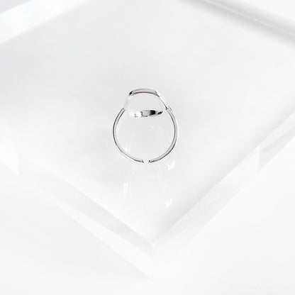 SILVER925 ラウンド リング シルバー