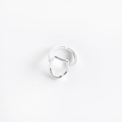 SILVER925 ラウンド リング シルバー