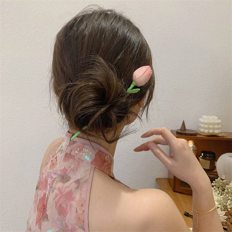 Single Tulip POP Hairpin