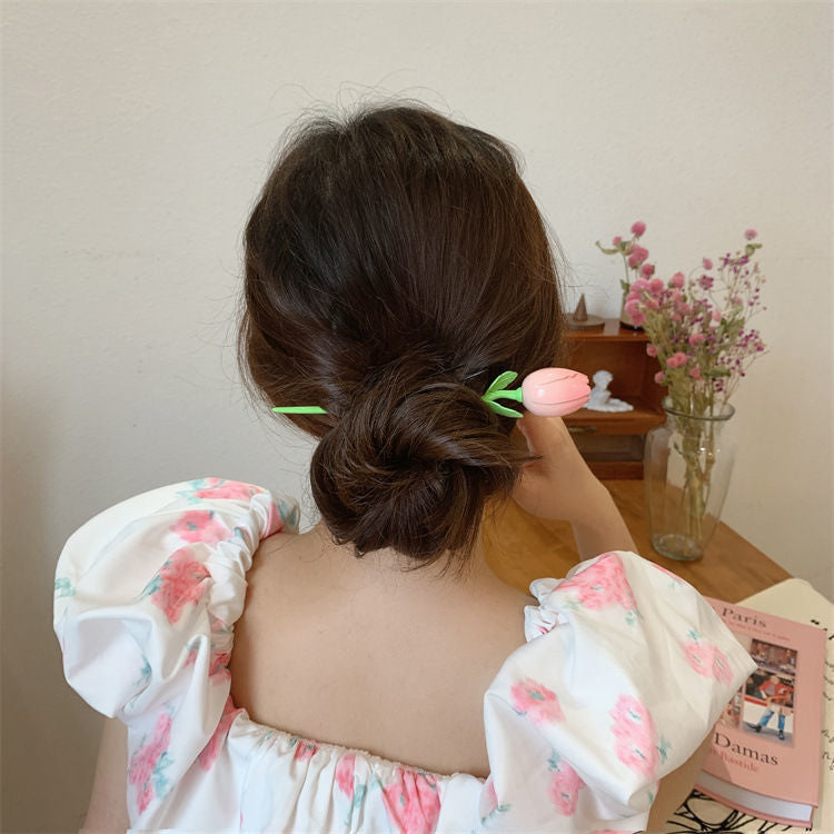 Single Tulip POP Hairpin