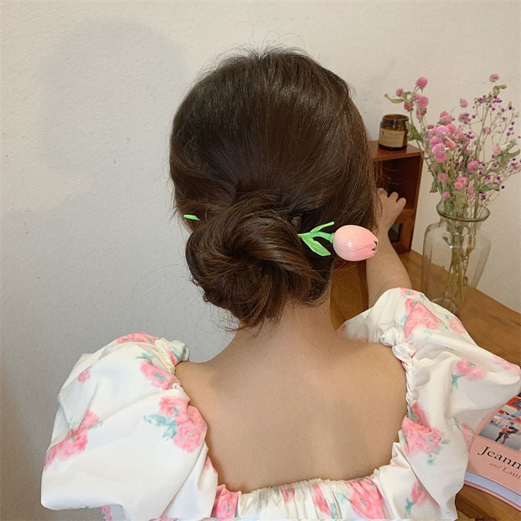 Single Tulip POP Hairpin