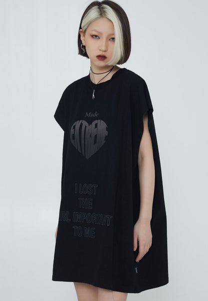 MADE EXTREME BLACK AIR ロゴ カットオフタンクトップ BLACK