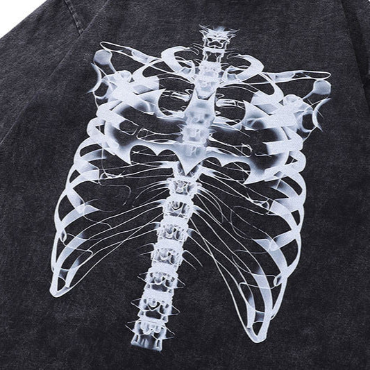 Bone Washed Unisex T-Shirt Black