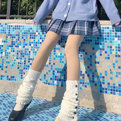 Side button leg cover WHITE