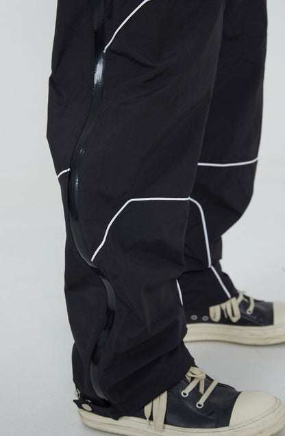 MADE EXTREME BLACK AIR ライン ロングパンツ BLACK