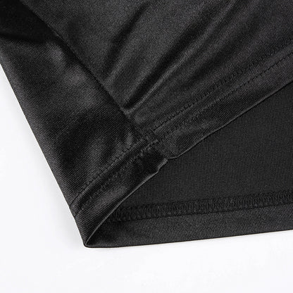 ロゴ刺繍 キャミソール BLACK