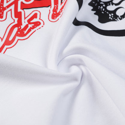 HELLSTAR プリント ロンT WHITE