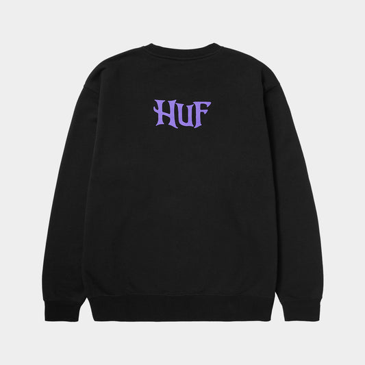 HUF x Nightmare Before Christmas Jack Skellington Crewneck Sweatshirt