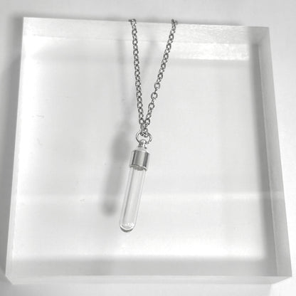 EMPTY ボトル ネックレス SILVER